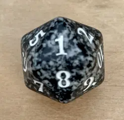 MTG Black Spindown Dice Life Counter X 1 - War of the Spark Fantasy Game - Image 2
