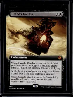 Greed's Gambbit - 73 - BIG - NM - MTG Magic the Gatheringg - Image 1