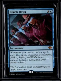 Double Down - 44 - Foil - OTJ - NM - MTG Magic the Gatheringg - Image 1