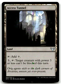 MTG Access Tunnel U Strixhaven: School of Mages 262 LP - Image 1