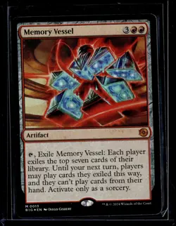 Memory Vessel - 13 - Foil - BIG - NM - MTG Magic the Gathering - Image 1