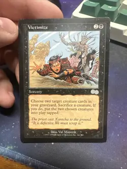 VICTIMIZE x1 mtg NM Urza's Saga 1 Unc - Image 1