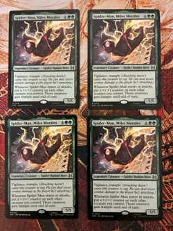 4X Miles Morales SPE 18 MTG Marvel’s Spider-Man Eternal Legal - Image 1