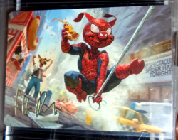 MTG: Marvel's Spider-Man Spider-Ham, Peter Porker Art Series 19/54 Signed - Image 1