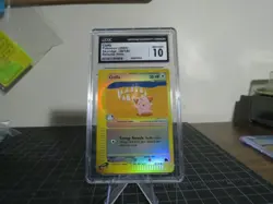 Pokemon Cleffa Reverse Holo Skyridge 48/144 CGC 10 Gem Mint - Image 4