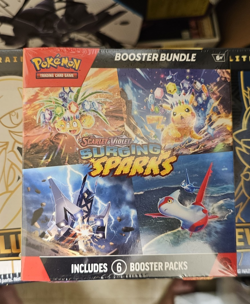 Pokemon TCG Surging Sparks Booster Bundle 6 booster packs New Factory Sealed - Image 1