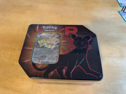 Pokemon TCG Team Rocket Tin Box - Persian EX - New Factory Sealed - Image 1