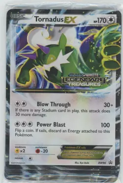 Tornadus EX Legendary Treasures Pokemon Prerelease Promo BW96 Holo Sealed Pack - Image 1
