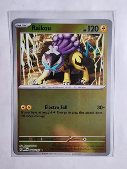 2025 Pokemon Raikou 048/132 Me01: Mega Evolution Rare Reverse Holo - Image 1