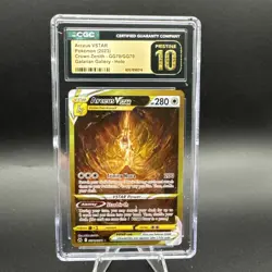 Pokemon Arceus VSTAR Crown Zenith Secret Rare Full Art #GG70 CGC 10 Pristine - Image 1