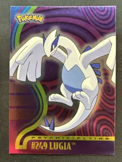 2001 Topps Pokemon Johto Series 3 Lugia Foil #249 - NM/LP - Image 1