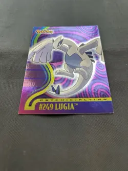 2001 Topps Pokemon Johto Series 3 Lugia Foil #249 - NM/LP - Image 5