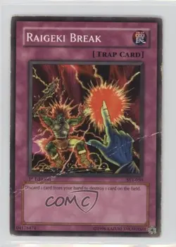 Raigeki Break 1st Ed. YuGiOh Starter Deck Yugi Evolution #SYE-050 2004 READ - Image 1