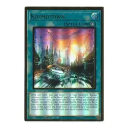 MAGO-EN050 Kozmotown Premium Gold Rare 1st Edition Near Mint YuGiOh TCG - Image 1