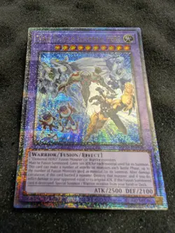 YuGiOh Wake Up Your Elemental HERO - MP24-EN018 - Quarter Century Secret Rare NM - Image 1