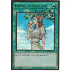 MAGO-EN048 Forbidden Chalice Premium Gold Rare 1st Edition Near Mint YuGiOh TCG - Image 1