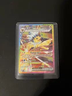 Pokemon Jolteon EX TCG Prismatic Evolutions Card 153/131 S&V - Image 1