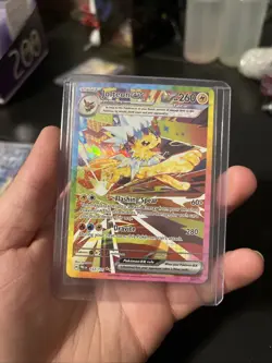 Pokemon Jolteon EX TCG Prismatic Evolutions Card 153/131 S&V - Image 5