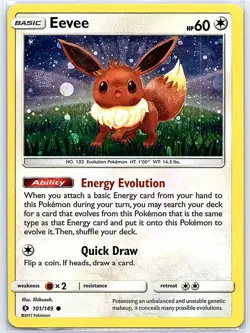 Eevee - (Cosmos Holo) Promo Miscellaneous Cards & Products 101/149 NM Pokemon - Image 1