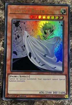 DUOV-EN061 Vanity's Ruler - 1st Edition Ultra Rare YuGiOh Trading Card Game TCG - Image 1