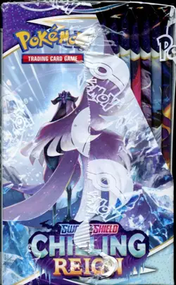 SWSH Chilling Reign SEALED Booster Box (36 Packs of Pokemon Cards) - Image 3