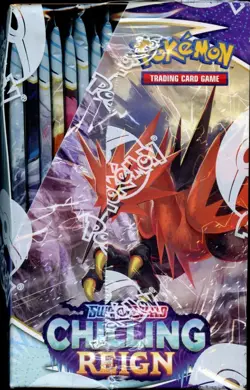 SWSH Chilling Reign SEALED Booster Box (36 Packs of Pokemon Cards) - Image 5