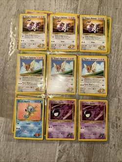 Pokemon Gym Heroes WOTC Lot - 62 Cards NM/few LP Common/uncommon (64) - Image 5