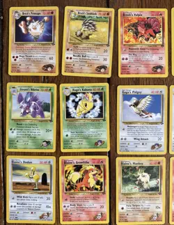 Pokemon Gym Heroes Challenge Lot 44 Cards Vintage - Image 3