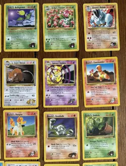 Pokemon Gym Heroes Challenge Lot 44 Cards Vintage - Image 5
