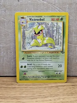 Victreebel 30/64 Jungle Non Holo Rare Vintage Pokemon TCG Card - Image 1