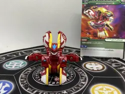 Bakugan BakuTech Pyrus Gren Dragaon Dragonoid & Ability Card Japan Import Rare - Image 5