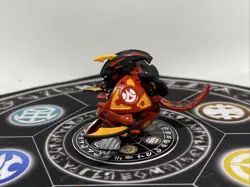 Bakugan Battle Brawlers Pyrus Orbit Helios Hex Spins & Card Painted - Image 5
