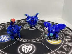 Bakugan Battle Brawlers B1 Aquos Mantris Skyress Robotallion & Card Rare - Image 1