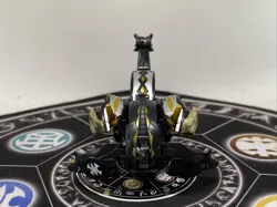 Bakugan BakuTech Aquos Gif Jinryu & Card Gold Black MG Japan Import Rare - Image 3