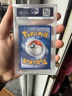 2006 Pokemon EX Rayquaza Reverse Foil Holon Phantoms Card 26 PSA 1 - Image 2