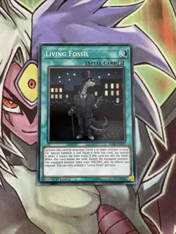 BLRR-EN015 Living Fossil Secret Rare 1st Edition NM Yugioh Card - Image 1