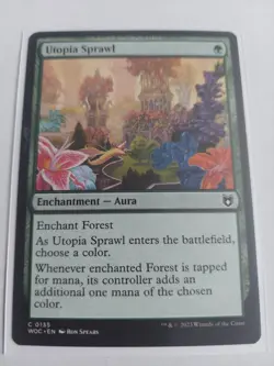 Utopia Sprawl Commander: Wilds of Eldraine Regular - Image 1