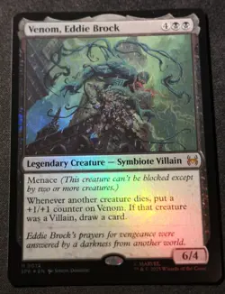 Venom, Eddie Brock - Foil - SPE - MTG - EN - NM - 0012 - Image 1