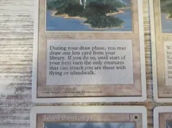 4x Island Sanctuary - 4th & 5th Edition - NM/EX - 2x Engl 1x Germ 1x Asian - MTG - Image 2