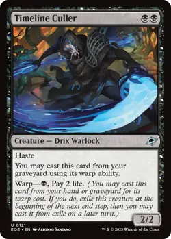 Foil - Timeline Culler - 121 / NM / English MTG - Image 1