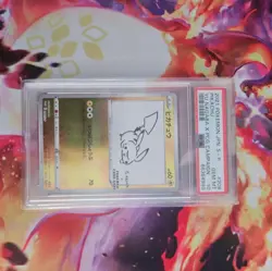 Pikachu Pokemon 2021 Yu Nagaba X PCG Campaign Promo Japanese 208/S-P PSA 10 - Image 3