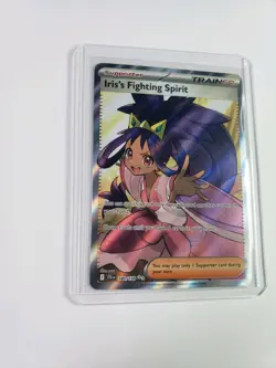 Pokemon Iris's Fighting Spirit 180/159 Sv09: Journey Together Holo - Image 2