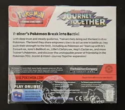 Pokemon Scarlet Violet Journey Together Enhanced Booster Box New Factory Sealed - Image 2