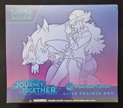 Pokemon Center Exclusive S&V Journey Together Elite Trainer Box New Sealed 2025 - Image 1