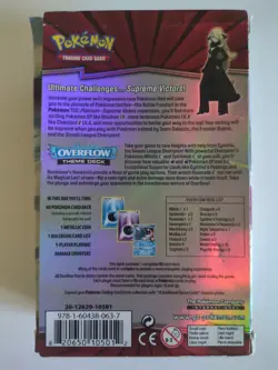 2009 POKEMON SUPREME VICTORS OVERFLOW THEME DECK - Image 2