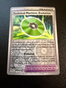 Technical Machine Evolution #178 Pokemon Paradox Rift Reverse Holo - Image 1