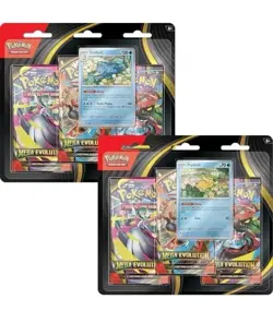 Pokemon TCG Mega Evolution 3-Pack Blister Set of 2 Psyduck and Golduck 9/26 - Image 1