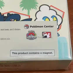 Pokemon World Championships 2025 Anaheim Meowth Chespin Car Double Deck Box - Image 3