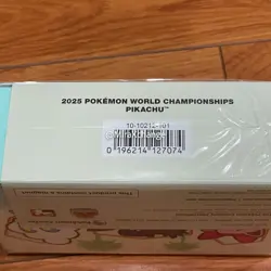 Pokemon World Championships 2025 Anaheim Meowth Chespin Car Double Deck Box - Image 5