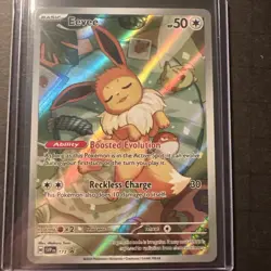 Pokemon TCG Prismatic Evolutions Sealed Eevee #173 Promo Near Mint NM - Image 1